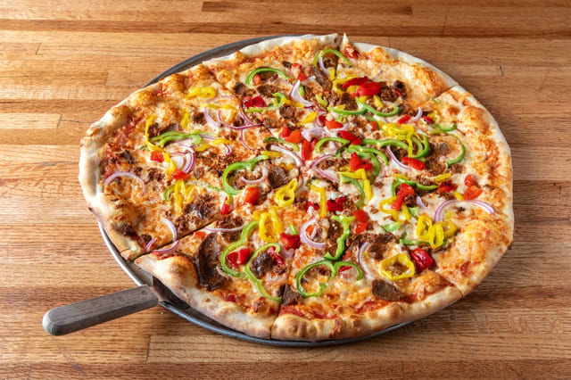 14" Breck Bomber Pizza.