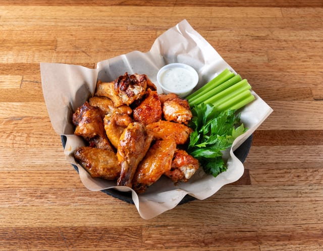6 Piece Chicken Wings.