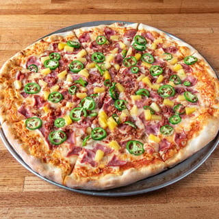 14" Spicy Hawaiian Pizza
